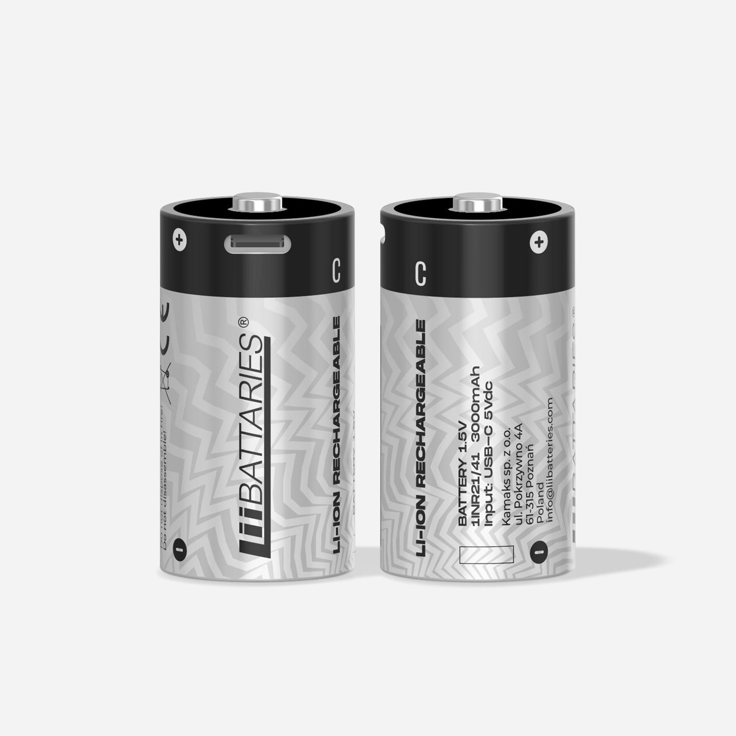 C TYPE-C USB Rechargeable Lithium-ion Battery